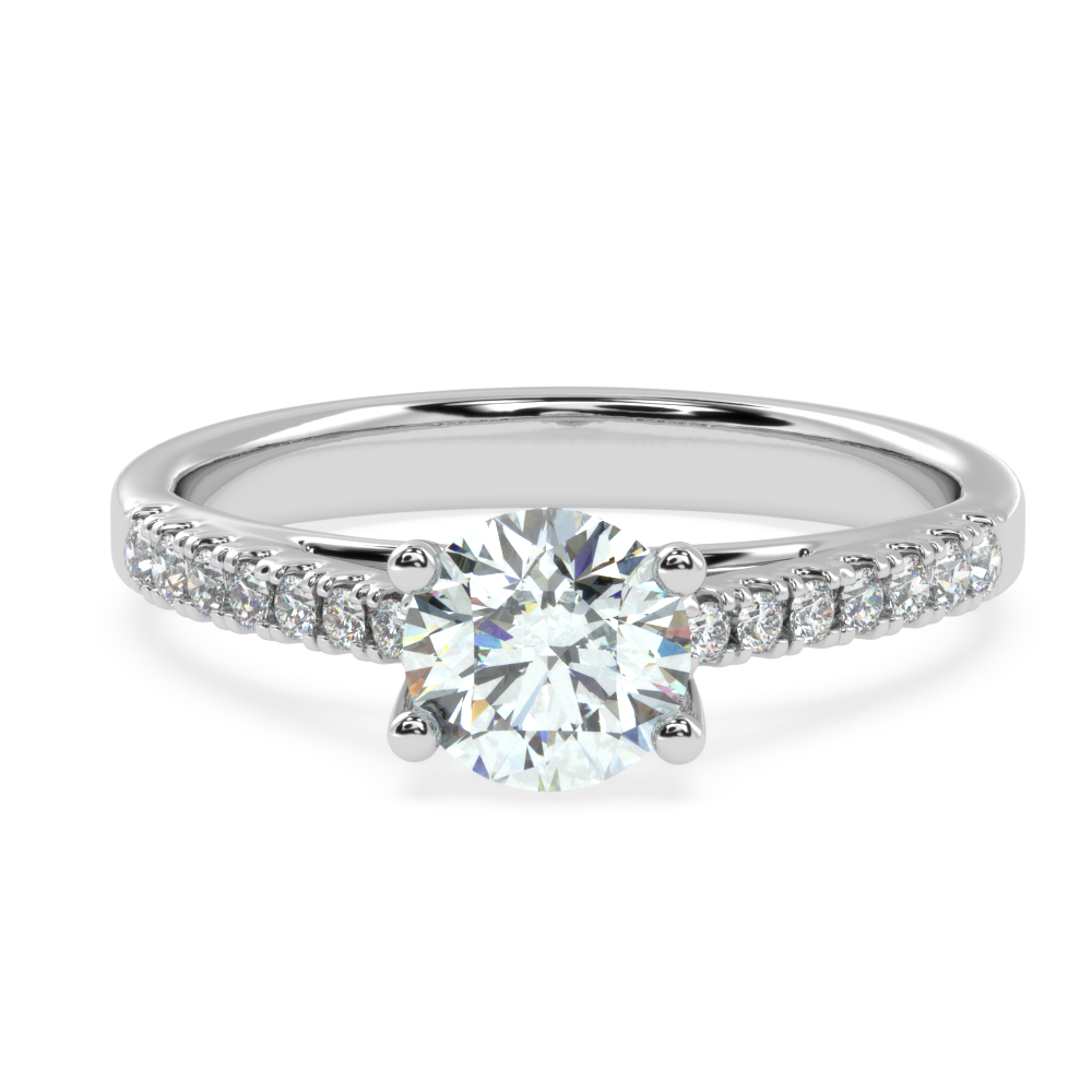 Buy 0.78Ct G VS1 Natural Diamond Ring | SolitaireKart